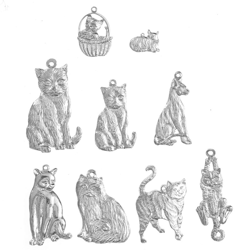 Cat Gifts - Cat Christmas Ornament - Several Designs